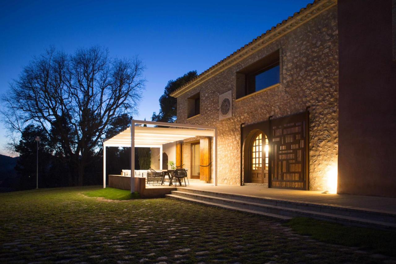 Casa Rural Masia Les Apieres El Pla de Manlleu Esterno foto