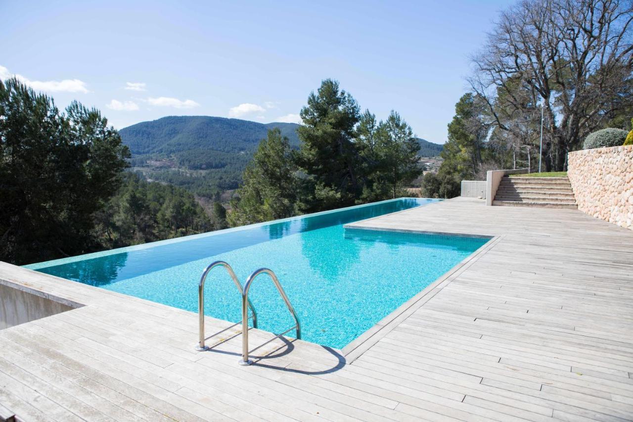 Casa Rural Masia Les Apieres El Pla de Manlleu Esterno foto