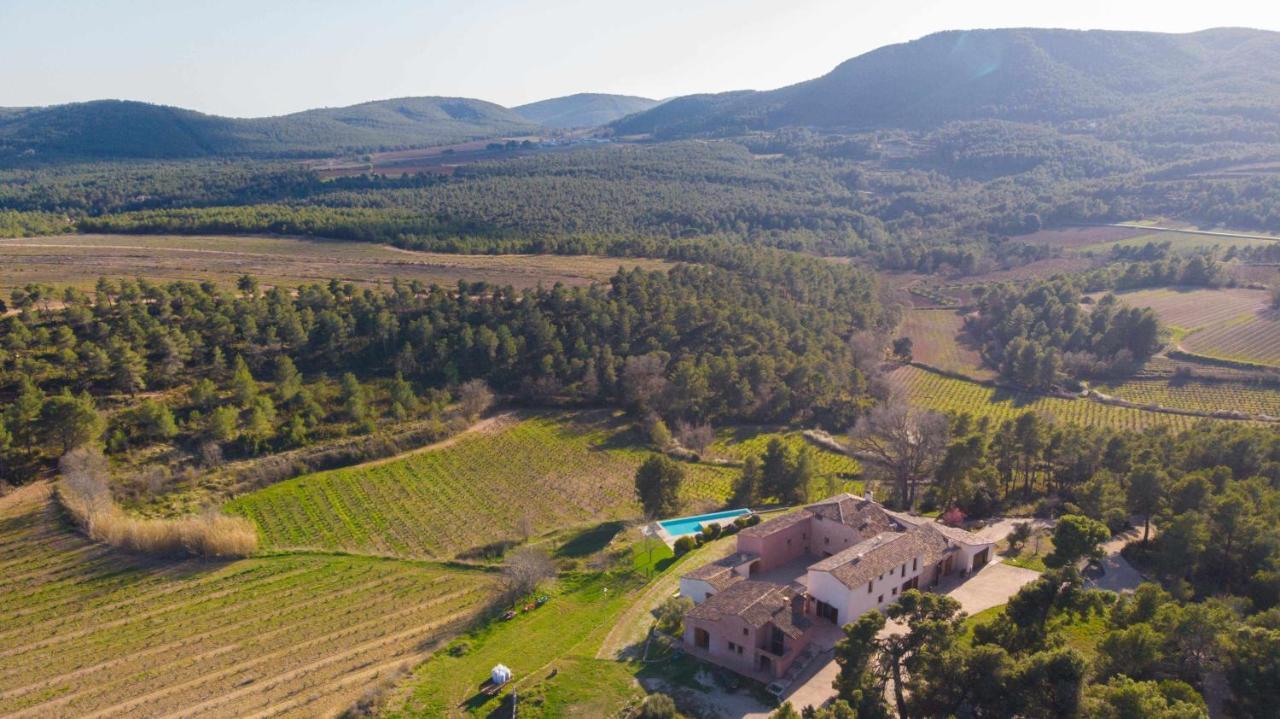 Casa Rural Masia Les Apieres El Pla de Manlleu Esterno foto