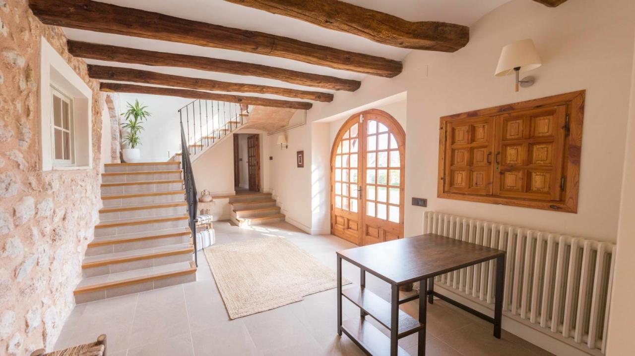 Casa Rural Masia Les Apieres El Pla de Manlleu Esterno foto
