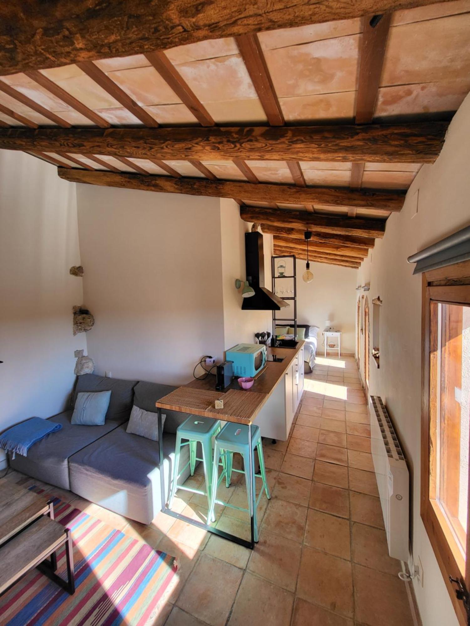 Casa Rural Masia Les Apieres El Pla de Manlleu Esterno foto