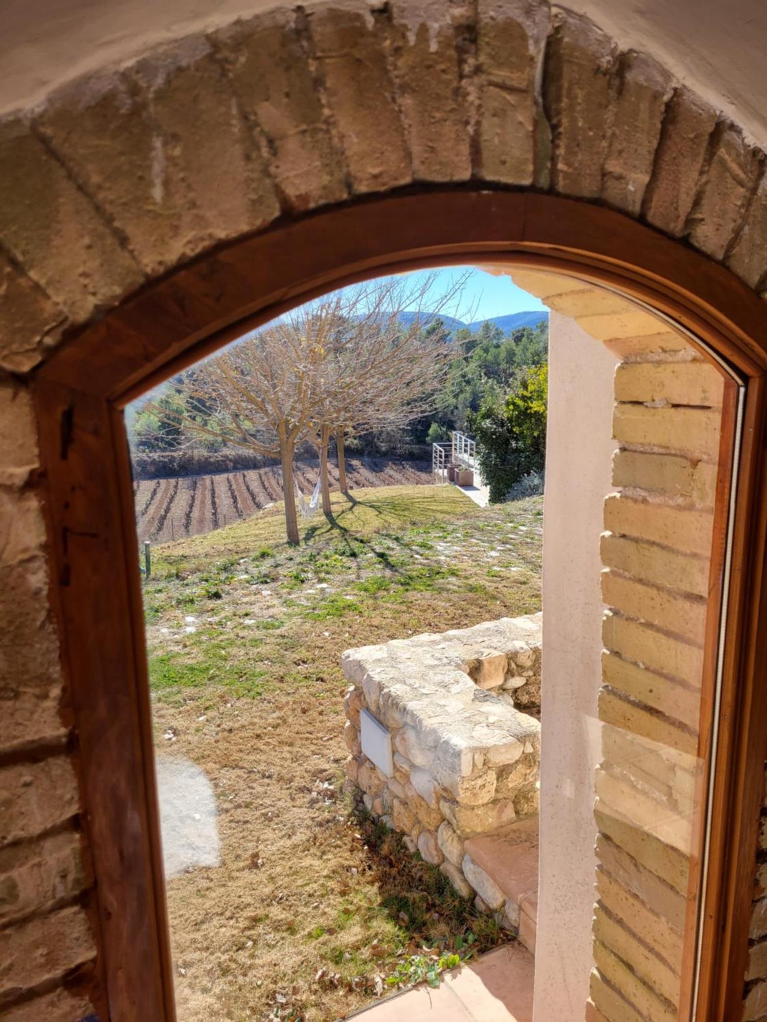 Casa Rural Masia Les Apieres El Pla de Manlleu Esterno foto