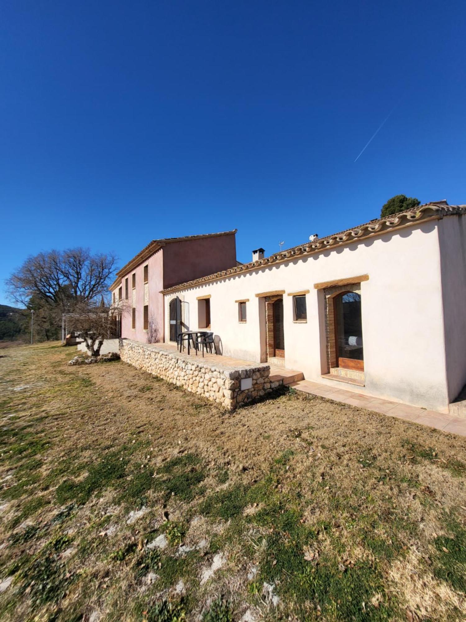 Casa Rural Masia Les Apieres El Pla de Manlleu Esterno foto