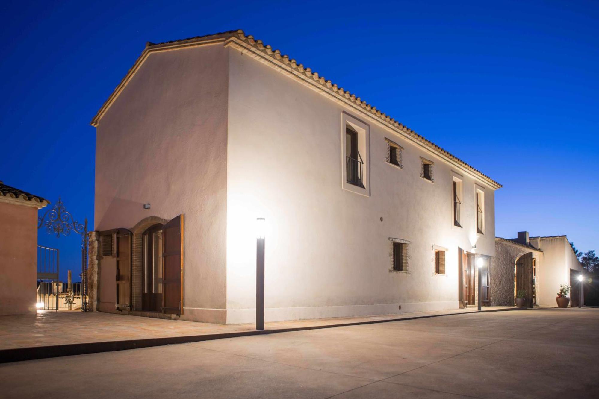 Casa Rural Masia Les Apieres El Pla de Manlleu Esterno foto
