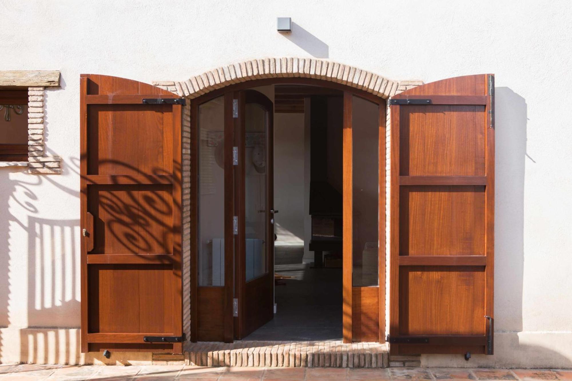 Casa Rural Masia Les Apieres El Pla de Manlleu Esterno foto
