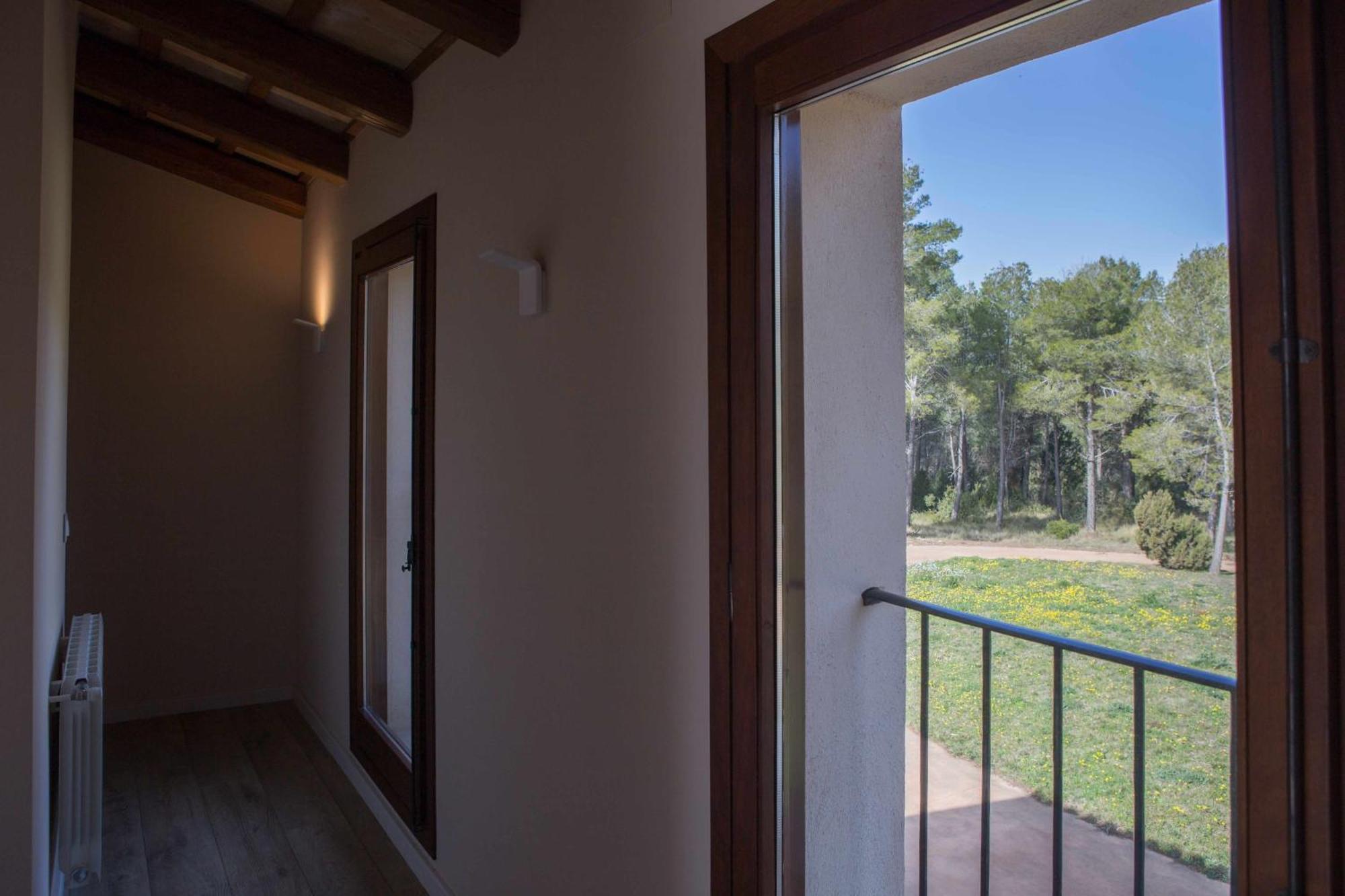 Casa Rural Masia Les Apieres El Pla de Manlleu Esterno foto