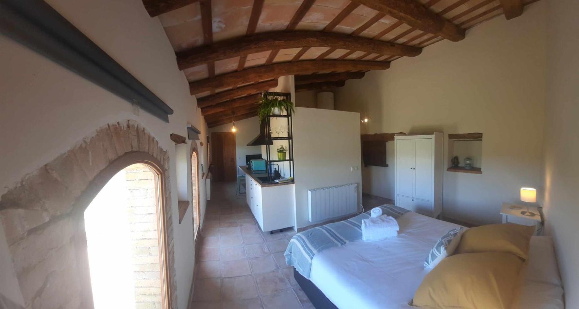 Casa Rural Masia Les Apieres El Pla de Manlleu Esterno foto