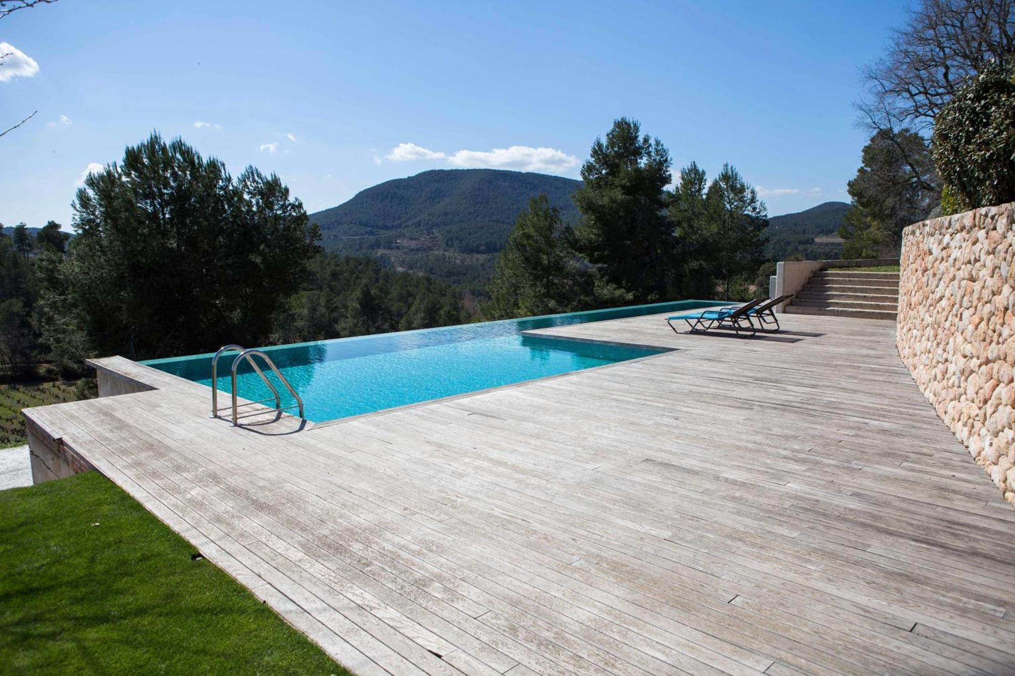 Casa Rural Masia Les Apieres El Pla de Manlleu Esterno foto