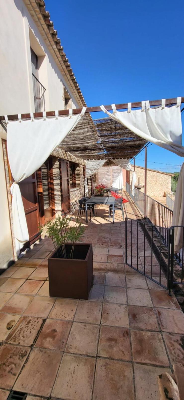 Casa Rural Masia Les Apieres El Pla de Manlleu Esterno foto