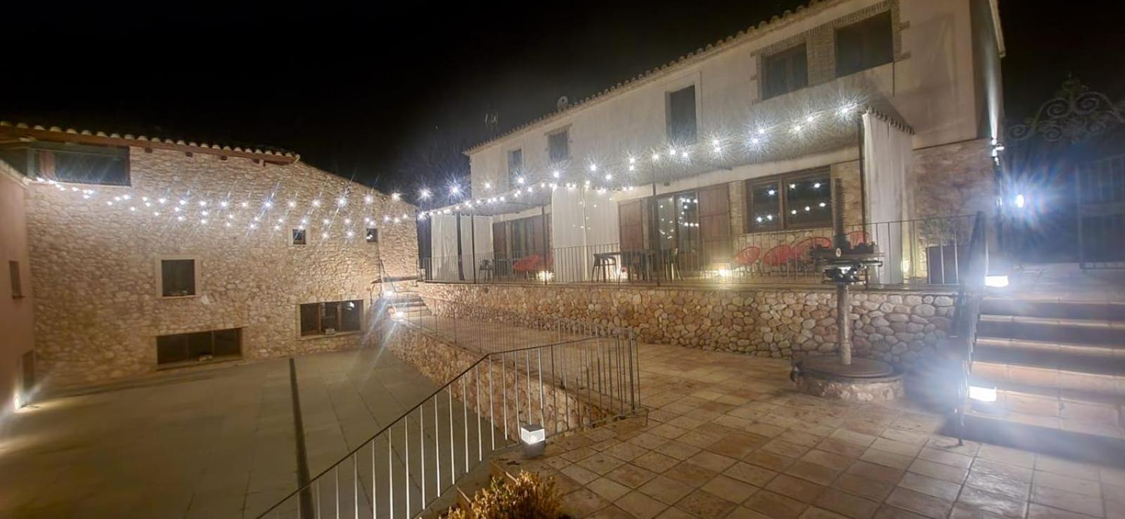 Casa Rural Masia Les Apieres El Pla de Manlleu Esterno foto