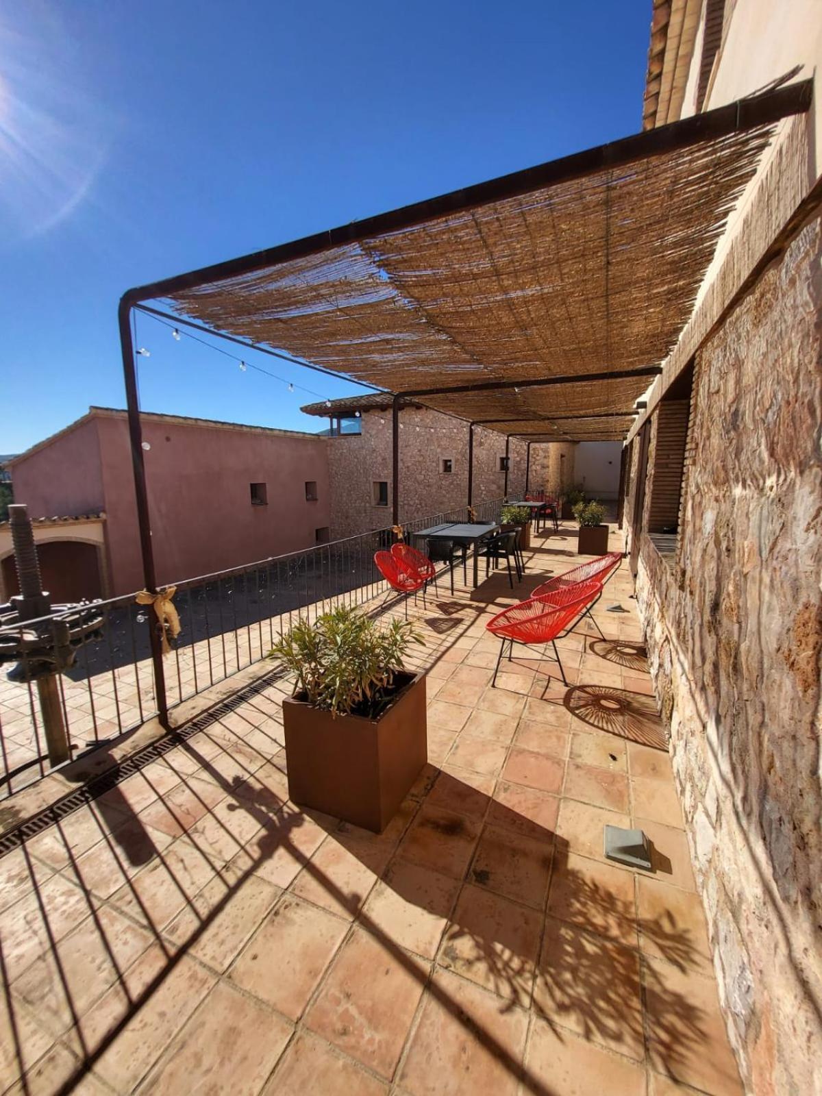 Casa Rural Masia Les Apieres El Pla de Manlleu Esterno foto