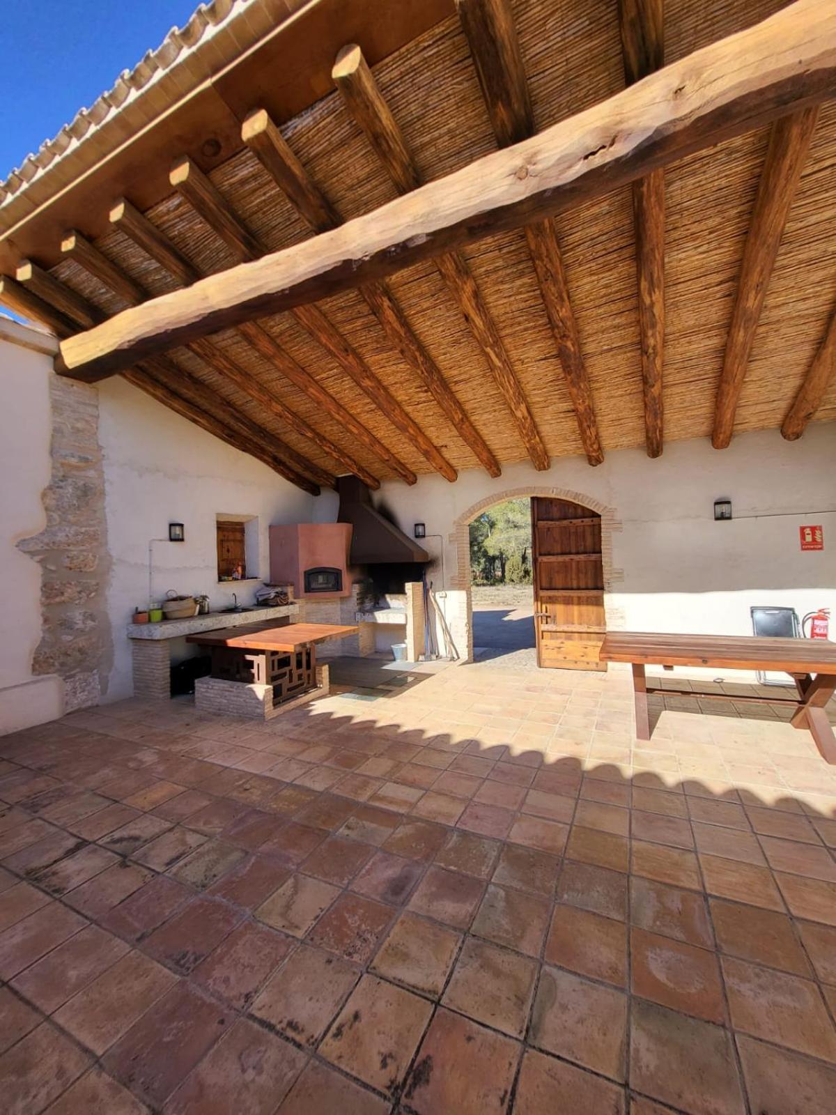 Casa Rural Masia Les Apieres El Pla de Manlleu Esterno foto
