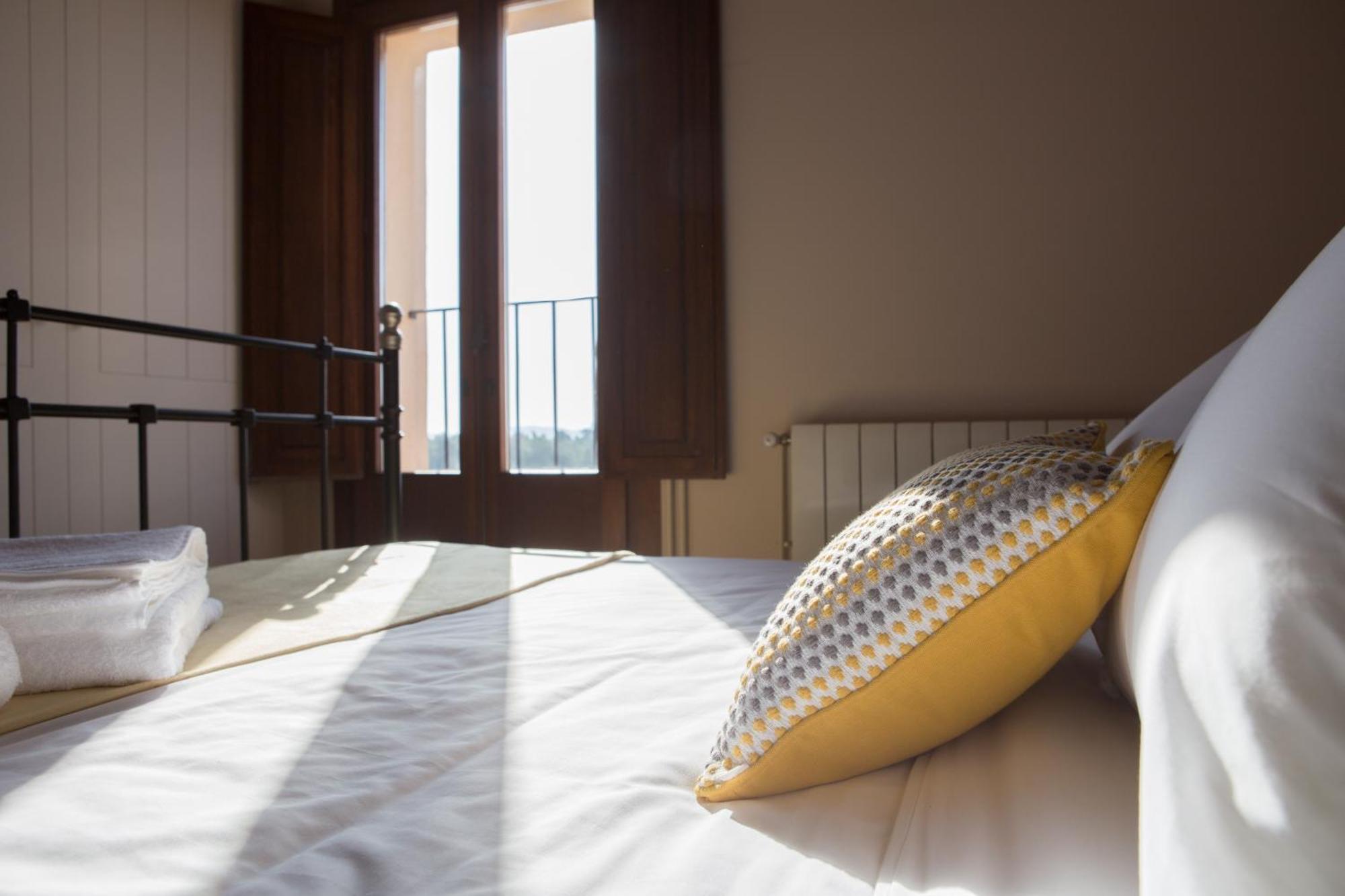 Casa Rural Masia Les Apieres El Pla de Manlleu Esterno foto