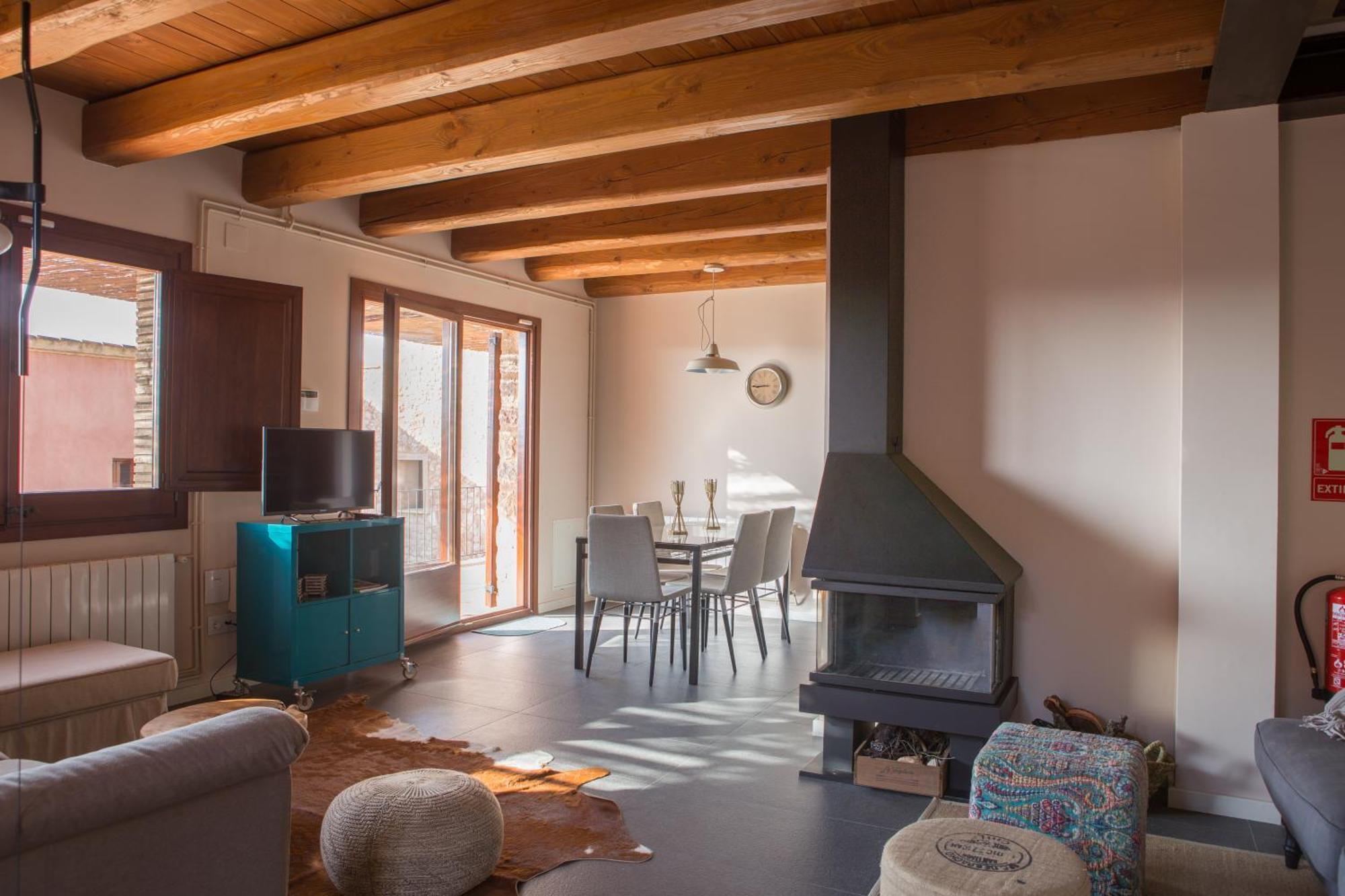 Casa Rural Masia Les Apieres El Pla de Manlleu Esterno foto